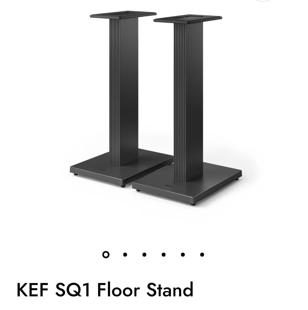 KEF SQ1 Floor Stand (Slate Grey) [Unboxed]