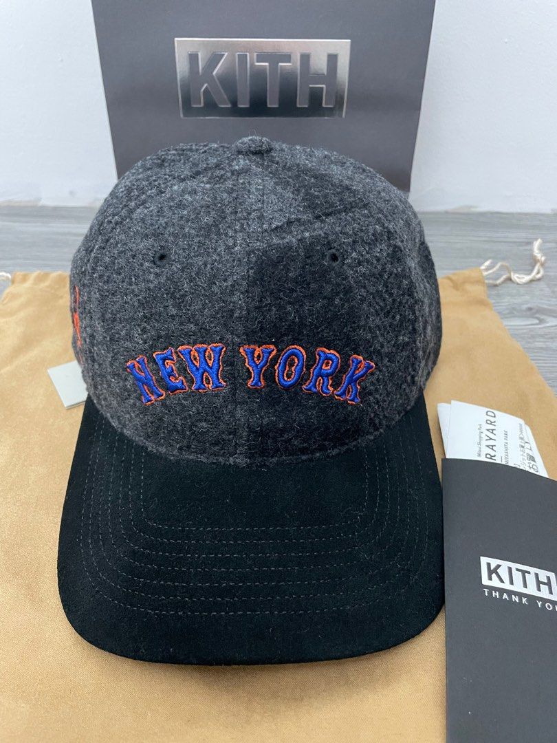 KITH x 47 brand new york mets (Category: Caps & Hats) located in Bacoor. Submitted by not.a.scammer (Listing ID 1411954593, Image 1). Description: Kith & '47 for the New York Mets Patchwork Wool Franchise LS Cap BRAND NEW. FITTED Size 7 1/8 Complte with tag, dust bag, paper bag and receipt. Wool blend Quilted sweatband New York Mets logo on the side panel '47 logo satin stitch embroidery on the left Kith direct embroidery on the back Franchise LS