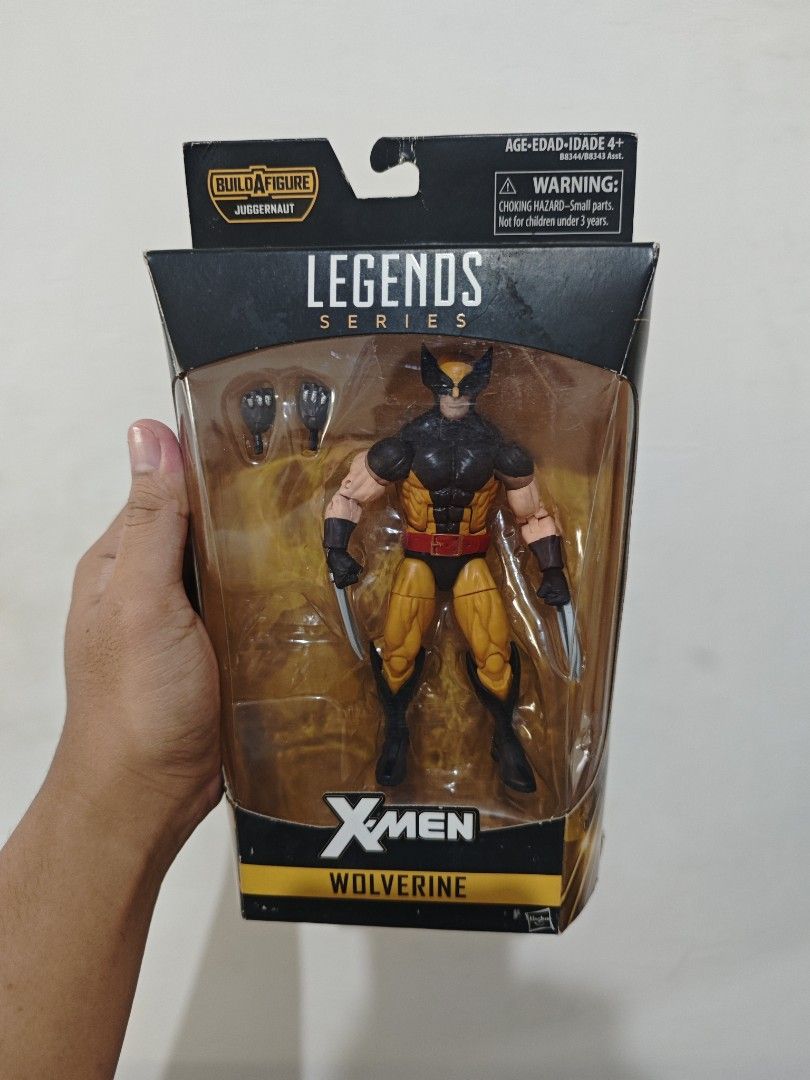 Marvel Legends Brown Wolverine (Juggernaut Wave) (Category: Figurines & Statues) located in Caloocan City. Submitted by Web.t (Listing ID 1411850912, Image 1). Description: Back in box Good condition pm.