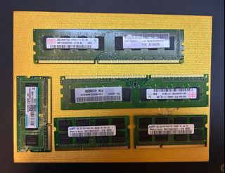 Memory RAM Various DDR2/DDR3 Memory Modules494068050659921920