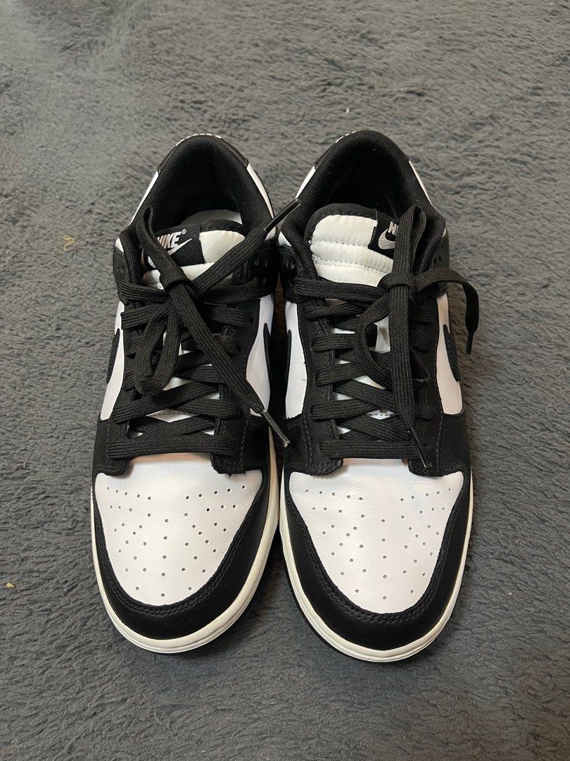 Nike Dunk Low Panda (Category: Sneakers) located in Manila. Submitted by zxcyy (Listing ID 1411907214, Image 2). Description: Nike Dunk Low Panda Size 9 Used twice Condition: 9/10 Looks new With box Bought online RFS: Decluttering Can provide online receipt.