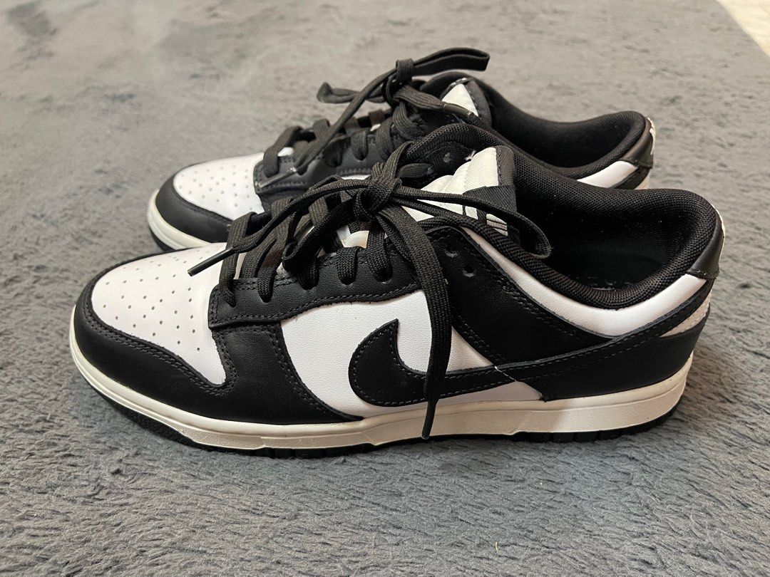 Nike Dunk Low Panda (Category: Sneakers) located in Manila. Submitted by zxcyy (Listing ID 1411907214, Image 3). Description: Nike Dunk Low Panda Size 9 Used twice Condition: 9/10 Looks new With box Bought online RFS: Decluttering Can provide online receipt.