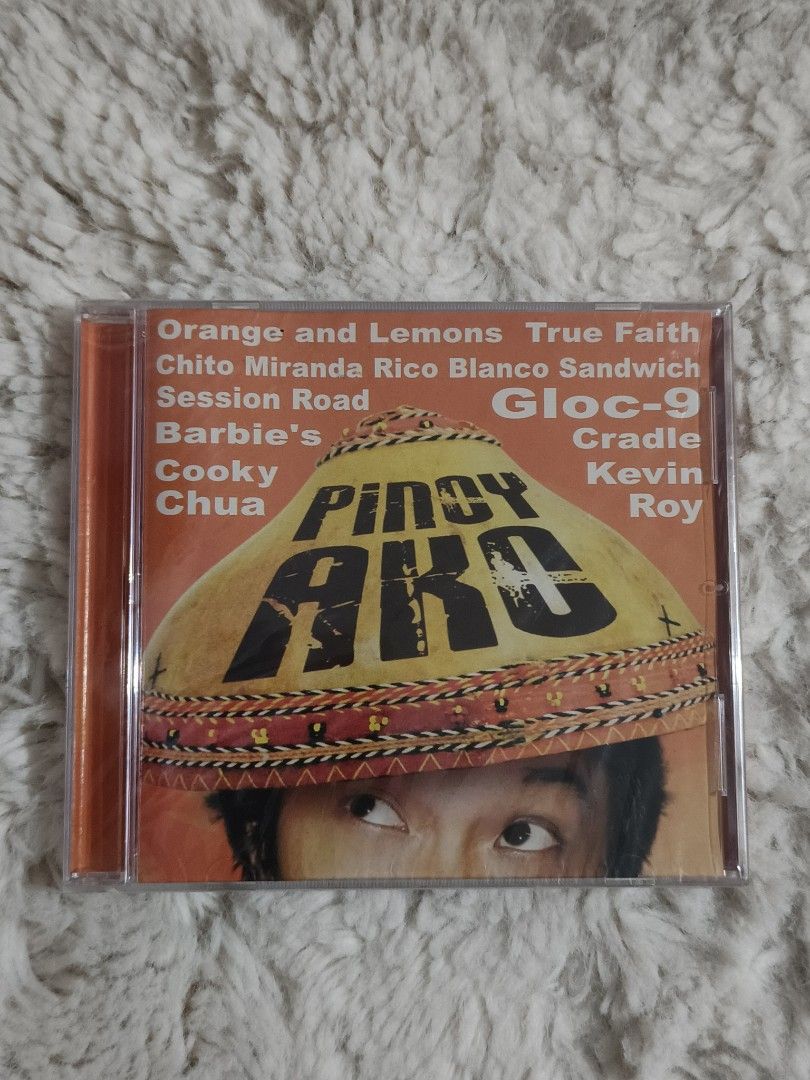 Pinoy Ako Compilation CD (Category: CDs & DVDs) located in Quezon City. Submitted by kevinfuentes0219 (Listing ID 1411800142, Image 1). Description: - Original Pinoy Ako Compilation CD - Features artists: Orange and Lemons, True Faith, Gloc-9, and more - Includes popular songs like "Pinoy Ako", "Bye Bye Na", and "Gusto Na Kitang Makita" - In original packaging.