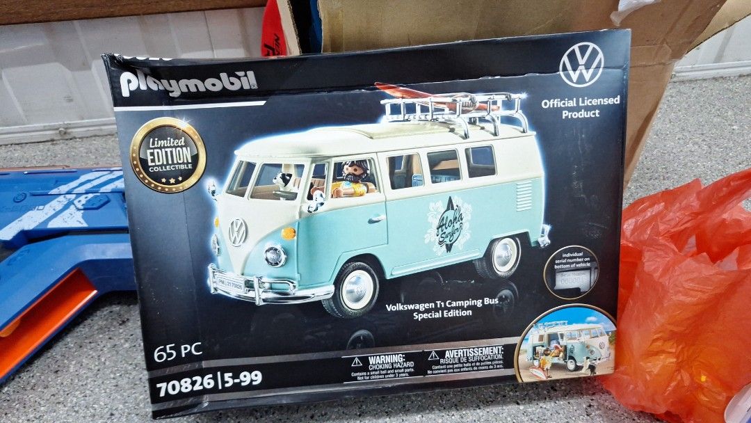 Playmobil Van Bus Volkswagen Officiel - Rare, Neuf