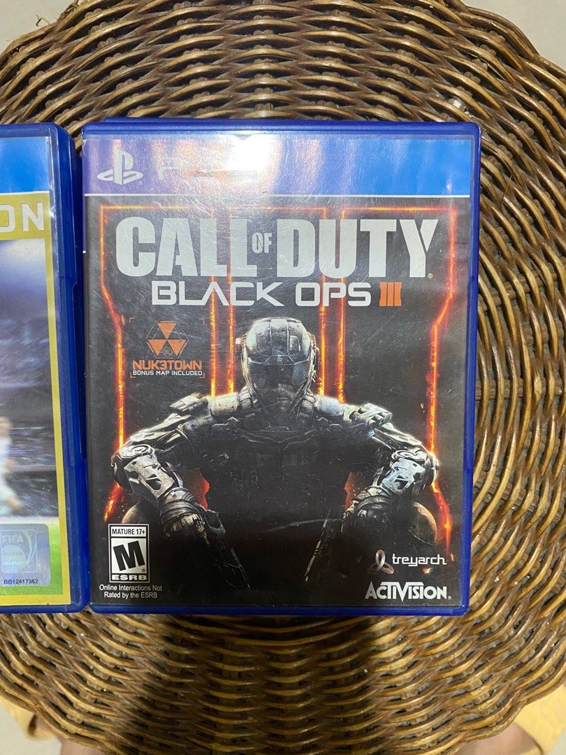 PS4 Games Bundle (Category: PlayStation) located in Santa Rosa. Submitted by vieldrosar97998 (Listing ID 1411881829, Image 3). Description: PS4 Games Bundle - For take all - Games included: Infamous Second Son NBA 2K16 NGA 2K18 FIFA 16 Call of Duty Black Ops III Rocket League.