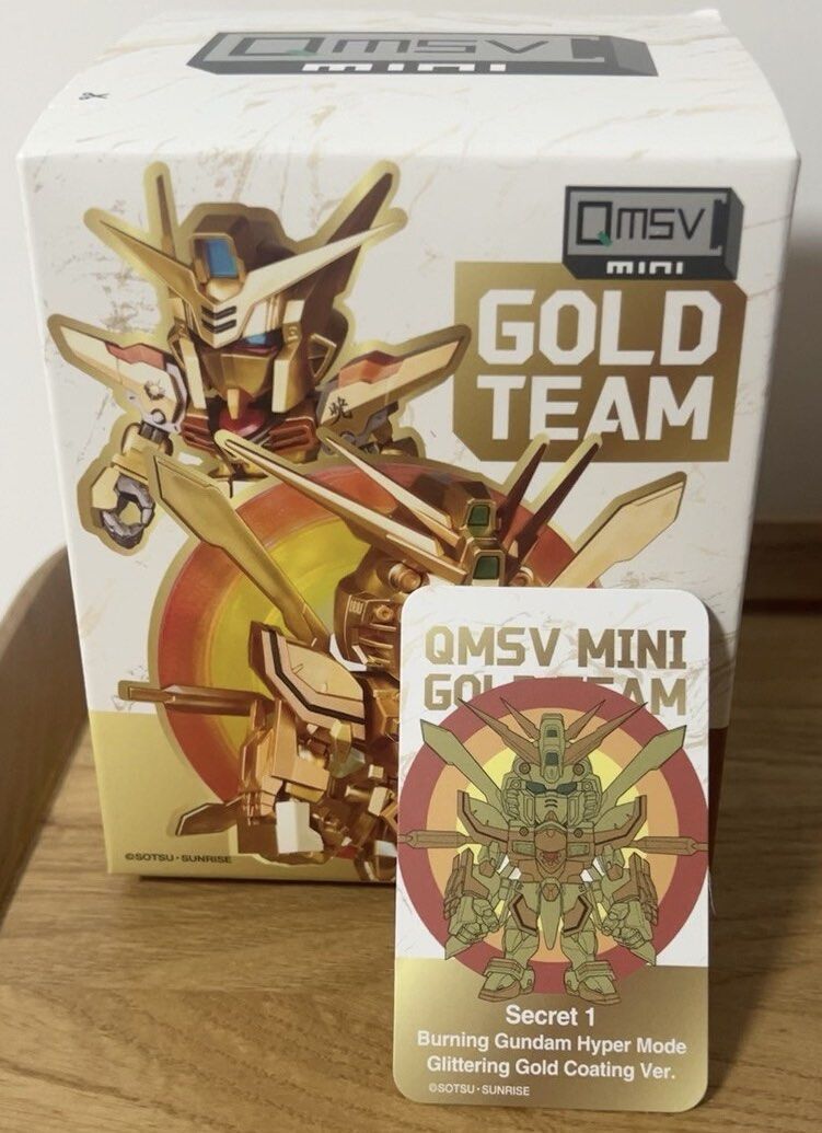 QMSV MINI GOLD TEAM 隱藏1 神高, 興趣及遊戲, 玩具& 遊戲類- Carousell