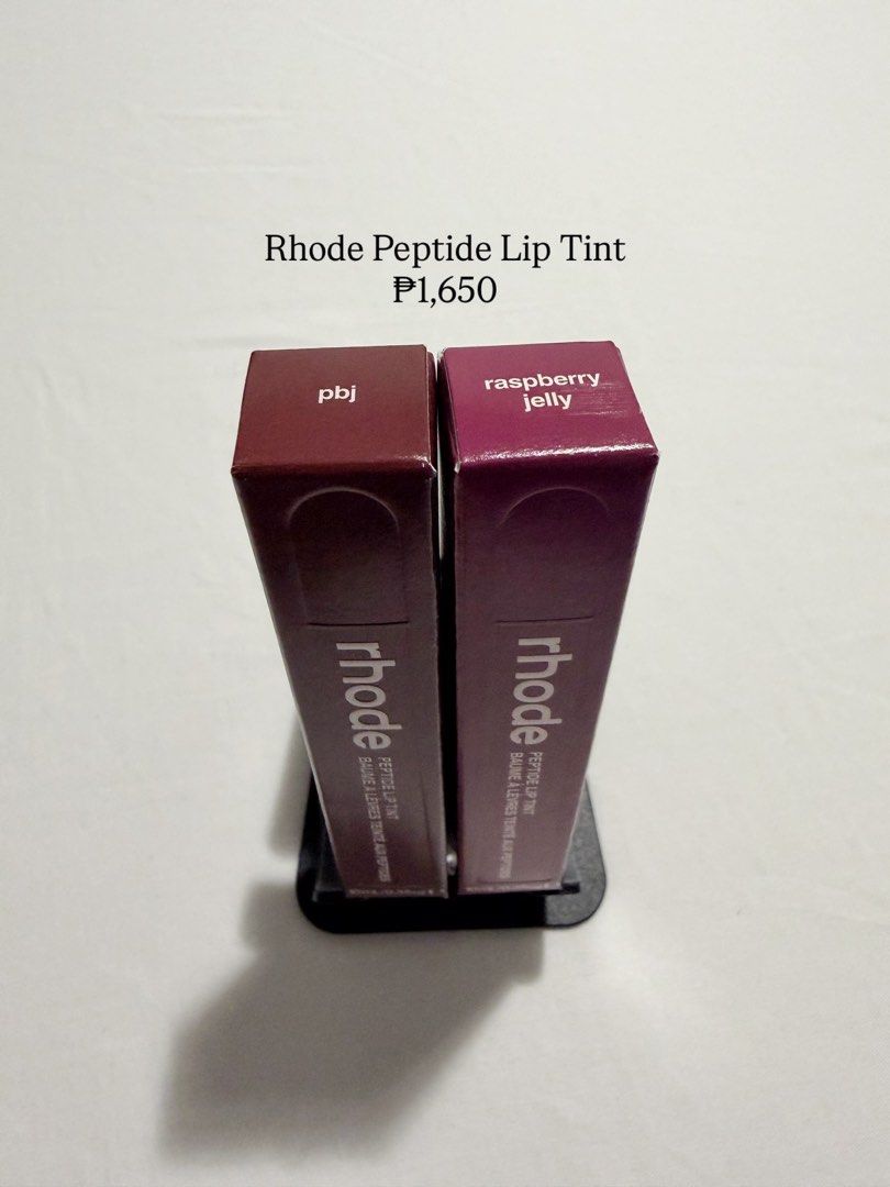 Rhode Peptide Lip Tint in PBJ (Category: Makeup) located in Manila. Submitted by jaumj (Listing ID 1411873236, Image 1). Description: Rhode Peptide Lip Tint in PBJ ₱1,650.
