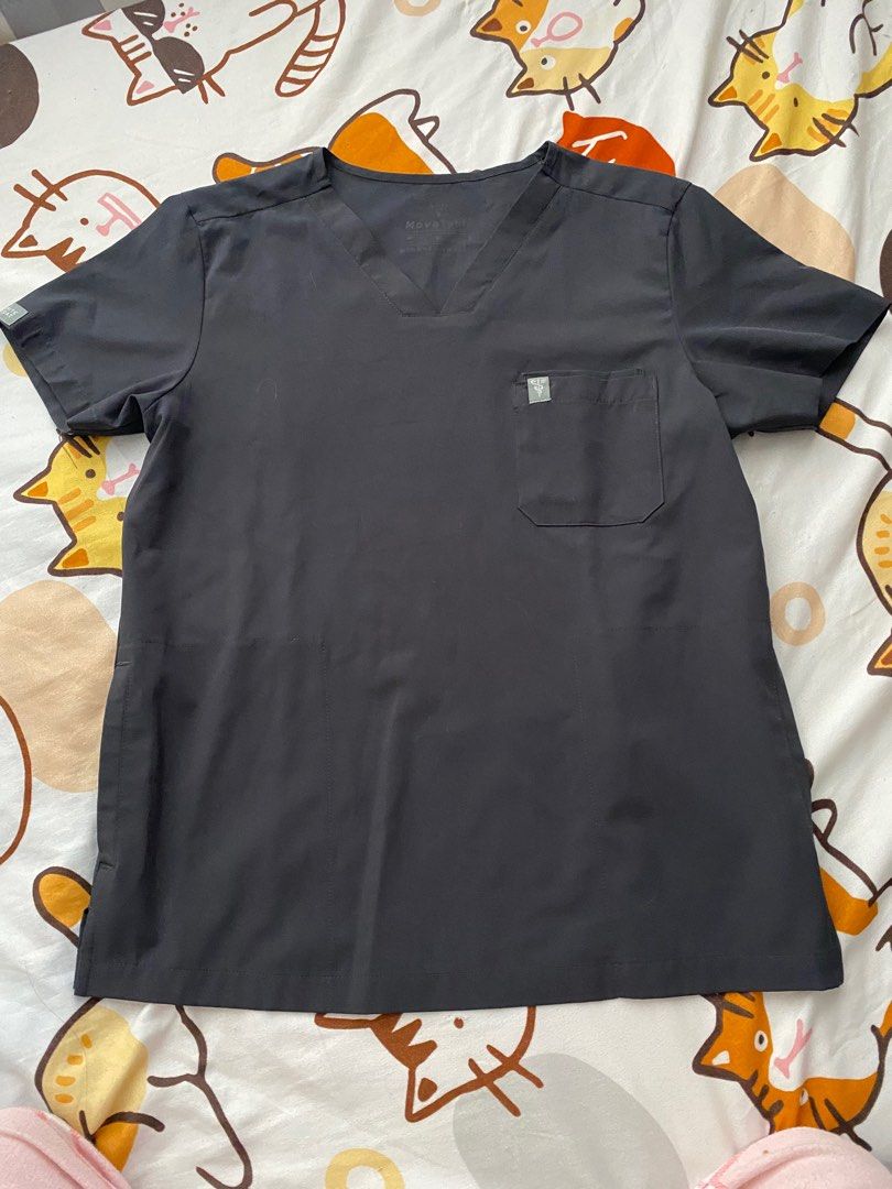 White Coat Manila Scrubs (Category: Activewear) located in Quezon City. Submitted by dan.bam (Listing ID 1411847611, Image 2). Description: White coat manila top in graphic Size small Lightly used.