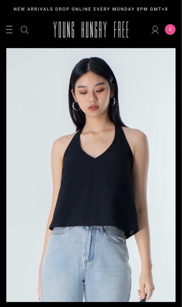 YHF hyperlink top (Category: Sleeveless) located in Singapore. Submitted by llgzq (Listing ID 1411823721, Image 1). Description: .