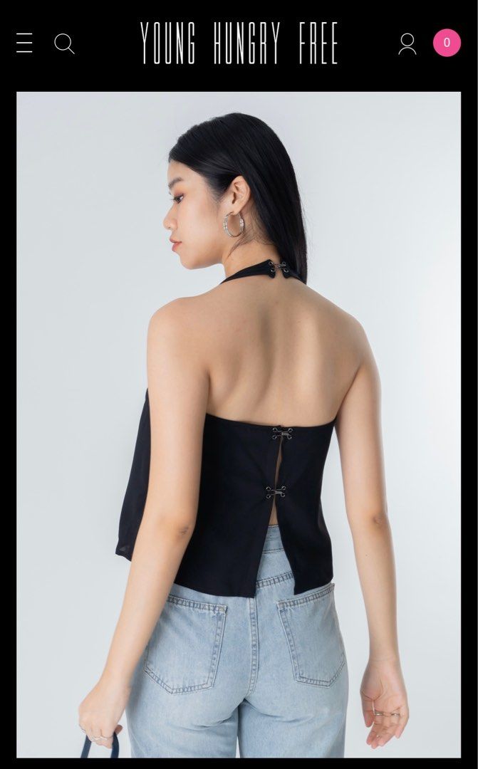 YHF hyperlink top (Category: Sleeveless) located in Singapore. Submitted by llgzq (Listing ID 1411823721, Image 2). Description: .