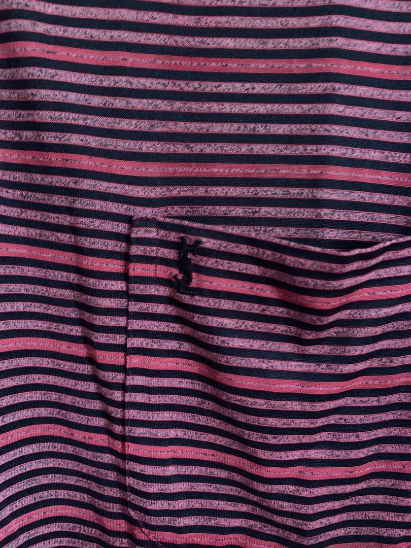 YvesSaintLaurent Striped Polo (Category: Luxury Apparel) located in Cagayan de Oro. Submitted by densho69 (Listing ID 1411795745, Image 3). Description: Dimes: 22 x 26 (52 on tag, fit L) Color: 9/10 Condition: 9/10 Issue: Need wash .