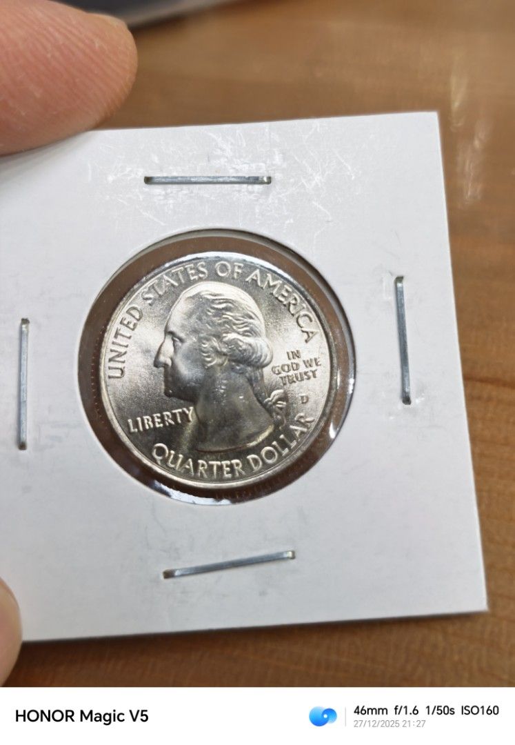 美國25美分硬幣, 興趣及遊戲, 收藏品及紀念品, 錢幣- Carousell