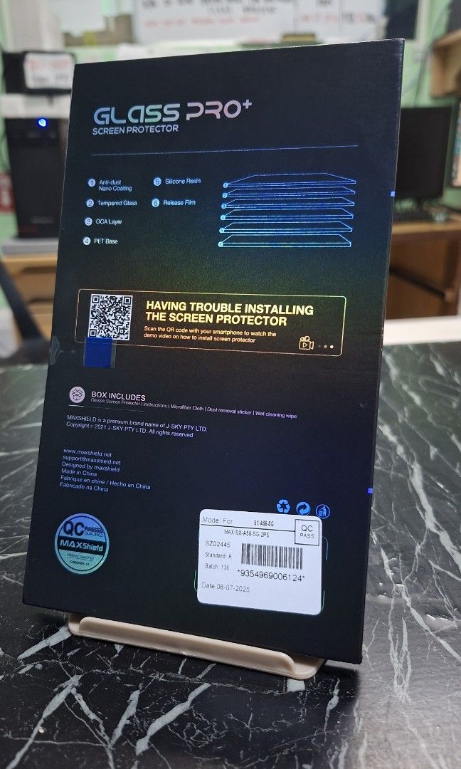 2 Packs MaxShield Samsung Galaxy A56 (Category: Samsung) located in Caloocan City. Submitted by wyjzyvilla04917 (Listing ID 1411994351, Image 3). Description: .