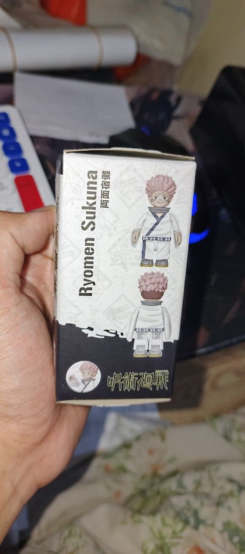 Ani-Tom Bricks Man 05 Ryomen Sukuna (Category: Figurines & Statues) located in Cavite. Submitted by zelcastillo (Listing ID 1412018232, Image 2). Description: - Bricks Man Ryomen Sukuna action figure - From the Jujutsu Kaisen series - Ani-Tom series, model 05 - Brand new, in original packaging - Box features figure images and Jujutsu Kaisen logo - Recommended for ages 6 and up.