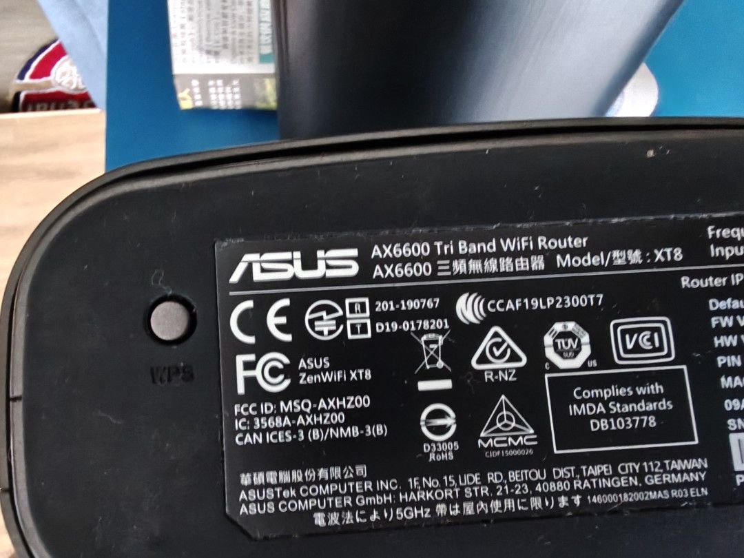 ASUS AX6600 Tri Band WiFi Router XT8, Computers & Tech, Parts ...