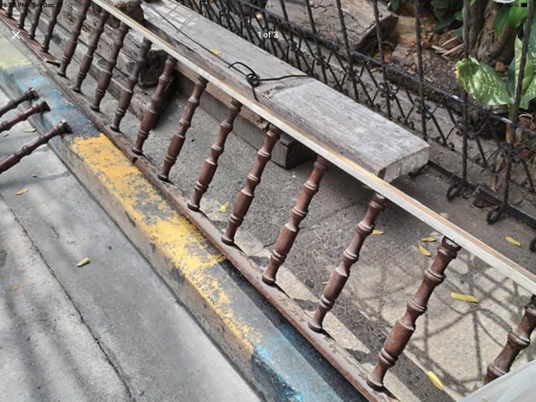 Baluster ventenilla (Category: Construction & Building Materials) located in Mandaluyong City. Submitted by katkat888kit (Listing ID 1412089621, Image 2). Description: Balustre ventenilla 8.5ftx16 inches 900 per piece 1800 2 PCs PICK UP ONLY OR via Lalamove mandaluyong area .