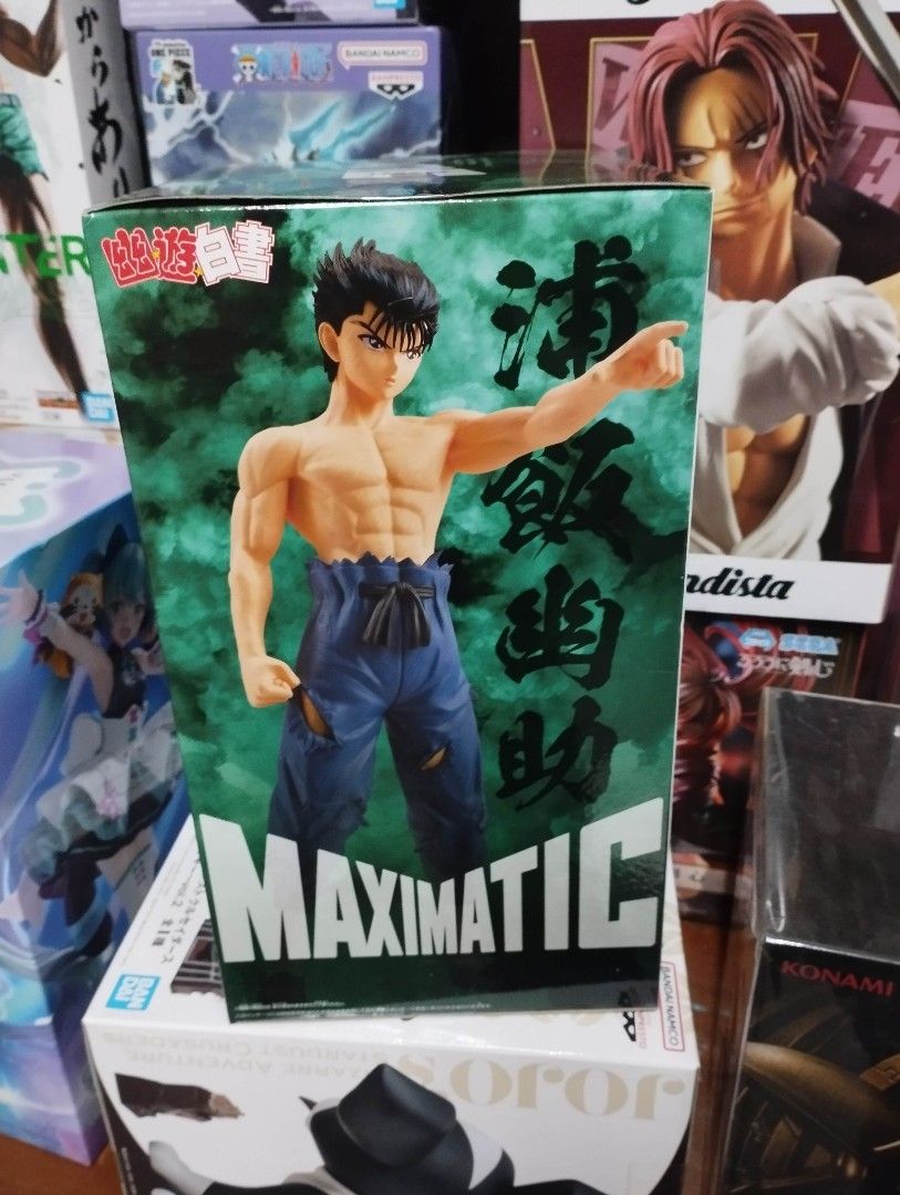 Banpresto Maximatic Ghost Fighter Eugene (Yusuke Urameshi) (Category: Figurines & Statues) located in Manila. Submitted by jmmendoza321 (Listing ID 1412067635, Image 3). Description: Banpresto Maximatic Ghost Fighter (Yu Yu Hakusho) Eugene (Yusuke Urameshi) Mint In Box Mode of Payment: GCash or COD Mode of Delivery: Lalamove or LBC Meet-up around Sampaloc, Manila Area.