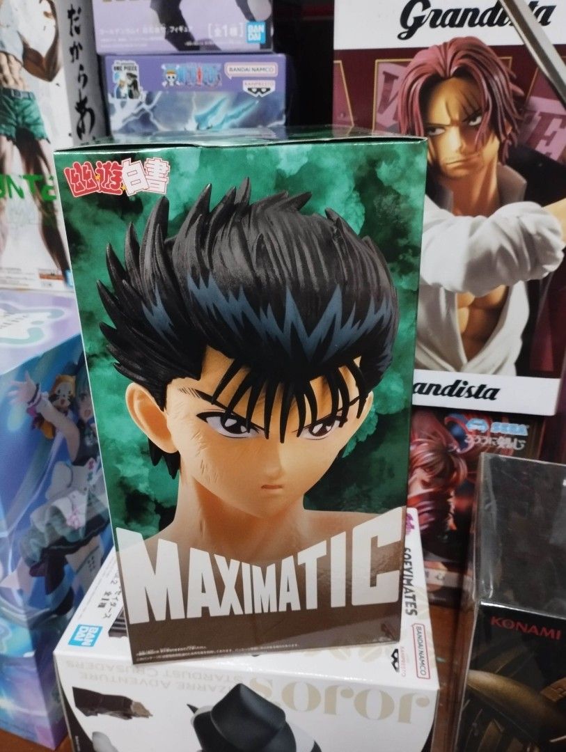 Banpresto Maximatic Ghost Fighter Eugene (Yusuke Urameshi) (Category: Figurines & Statues) located in Manila. Submitted by jmmendoza321 (Listing ID 1412067635, Image 2). Description: Banpresto Maximatic Ghost Fighter (Yu Yu Hakusho) Eugene (Yusuke Urameshi) Mint In Box Mode of Payment: GCash or COD Mode of Delivery: Lalamove or LBC Meet-up around Sampaloc, Manila Area.
