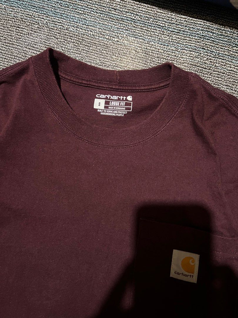 Carhartt Loose fit (Category: Tshirts & Polo Shirts ) located in Cebu City. Submitted by mark24anth29233 (Listing ID 1412080343, Image 3). Description: Size: Small Dimes: 20x30 Excellent condi Color rate: 9.8/10 No issue .