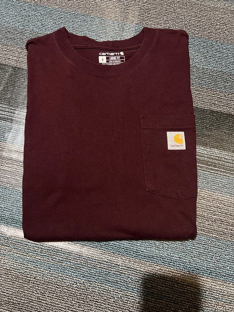 Carhartt Loose fit (Category: Tshirts & Polo Shirts ) located in Cebu City. Submitted by mark24anth29233 (Listing ID 1412080343, Image 2). Description: Size: Small Dimes: 20x30 Excellent condi Color rate: 9.8/10 No issue .