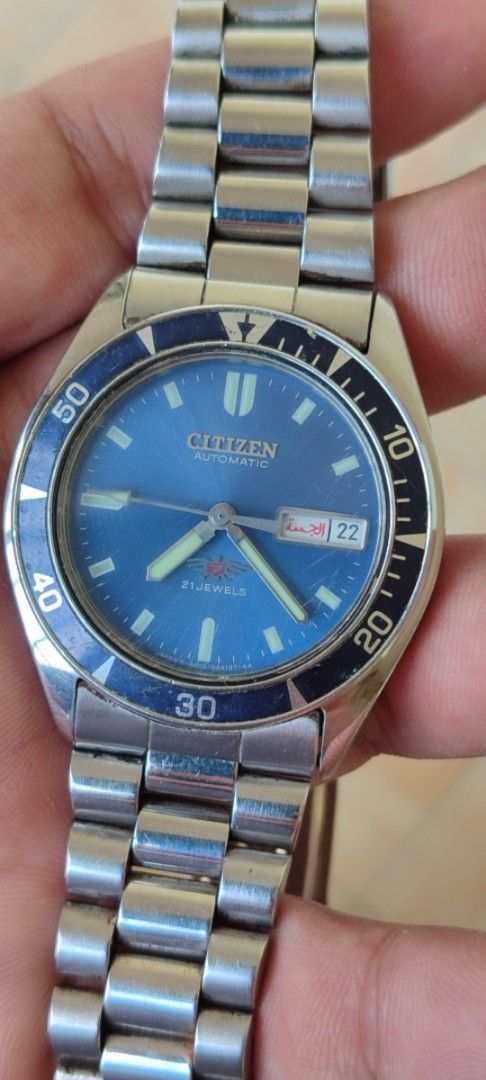 Citizen Automatic (Category: Men's Watches) located in Bulacan. Submitted by watches001 (Listing ID 1412100085, Image 1). Description: fs good working condition.
