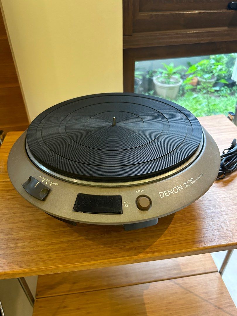 Denon DP-1000 Direct Drive Turntable (no power) (Category: Other Audio Equipment) located in Manila. Submitted by vinyl_audio_mnl (Listing ID 1412069375, Image 2). Description: .