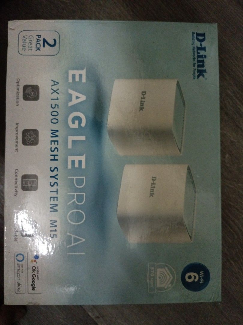 D-Link AX1500 Mesh Router (2 Router), Computers & Tech, Parts ...