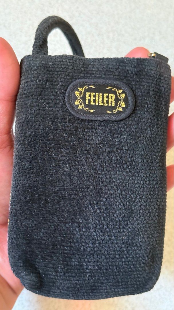 Feiler Floral Embroidered Phone Pouch (Category: Purses & Pouches) located in Malolos. Submitted by flapnbloom.ph (Listing ID 1412053635, Image 2). Description: .