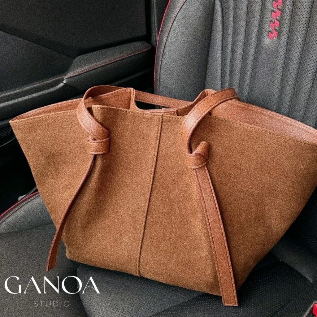 Ganoa - Gaia Suede Bag Kapasitas Besar Tersedia Dalam Berbagai Warna ...