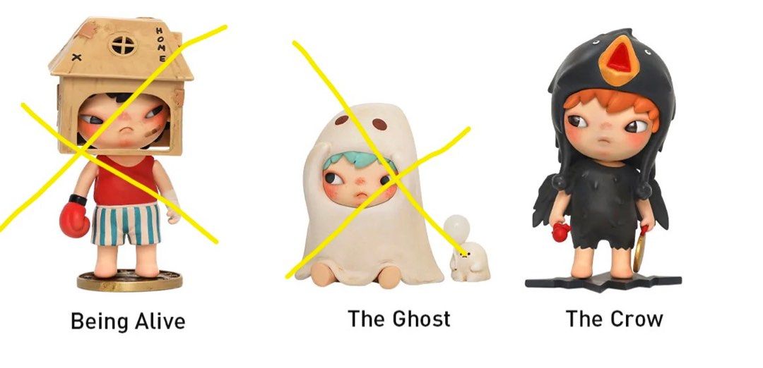 Hirono The Other One series (Category: Designer & Blind Box Toys) located in Rizal. Submitted by decluttering.mess (Listing ID 1412064316, Image 3). Description: • Popmart • hirono • sealed foil • can choose character @ BELOW SRP ‼️ ₱480/box • available characters - marionette 2x - nowhere safe 1x #popmart #hirono #collectibles #toycollector.