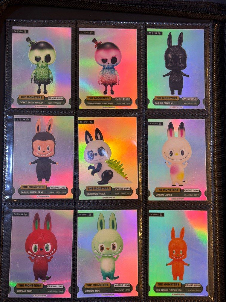 How2Work Labubu Collectible Trading Card - The Monsters Series 3
