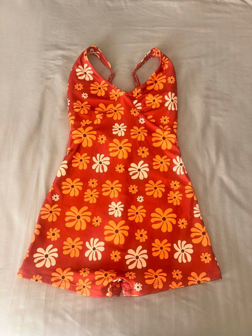 Inner Relm Sunrays Surf suit (Category: Bikinis & Swimsuits) located in San Juan, La Union. Submitted by Scully (Listing ID 1411984246, Image 3). Description: Inner Relm Sunrays Surf suit in Red Flower Super nice in actual! - made in recycled material - double lined - adjustable straps RFS: decluttering size S Got this for P8k + shipping helpful tags: Seea, Blackbough, Roxy, Billabong.