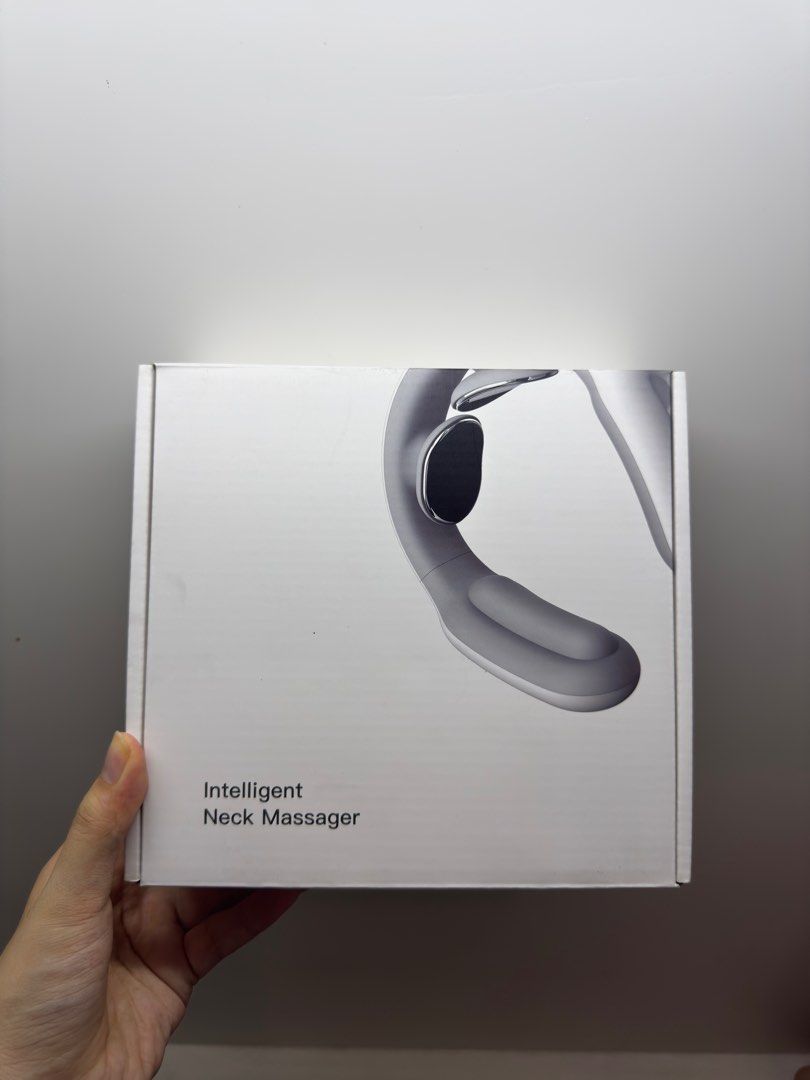 Intelligent Neck Massager (Category: Massage Devices) located in Quezon City. Submitted by lezgo_cacn (Listing ID 1412103077, Image 2). Description: - Intelligent Neck Massager (D12 model) - Stylish pink design - Includes original box - Won from Raffle.