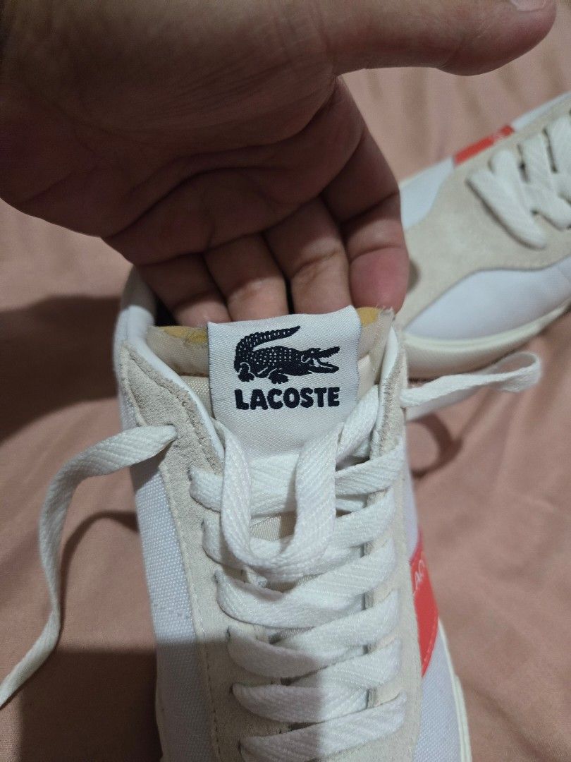 Lacoste sneakers (Category: Sneakers) located in Cainta. Submitted by nessft (Listing ID 1411987565, Image 3). Description: original. used once. see pix to appreciate..