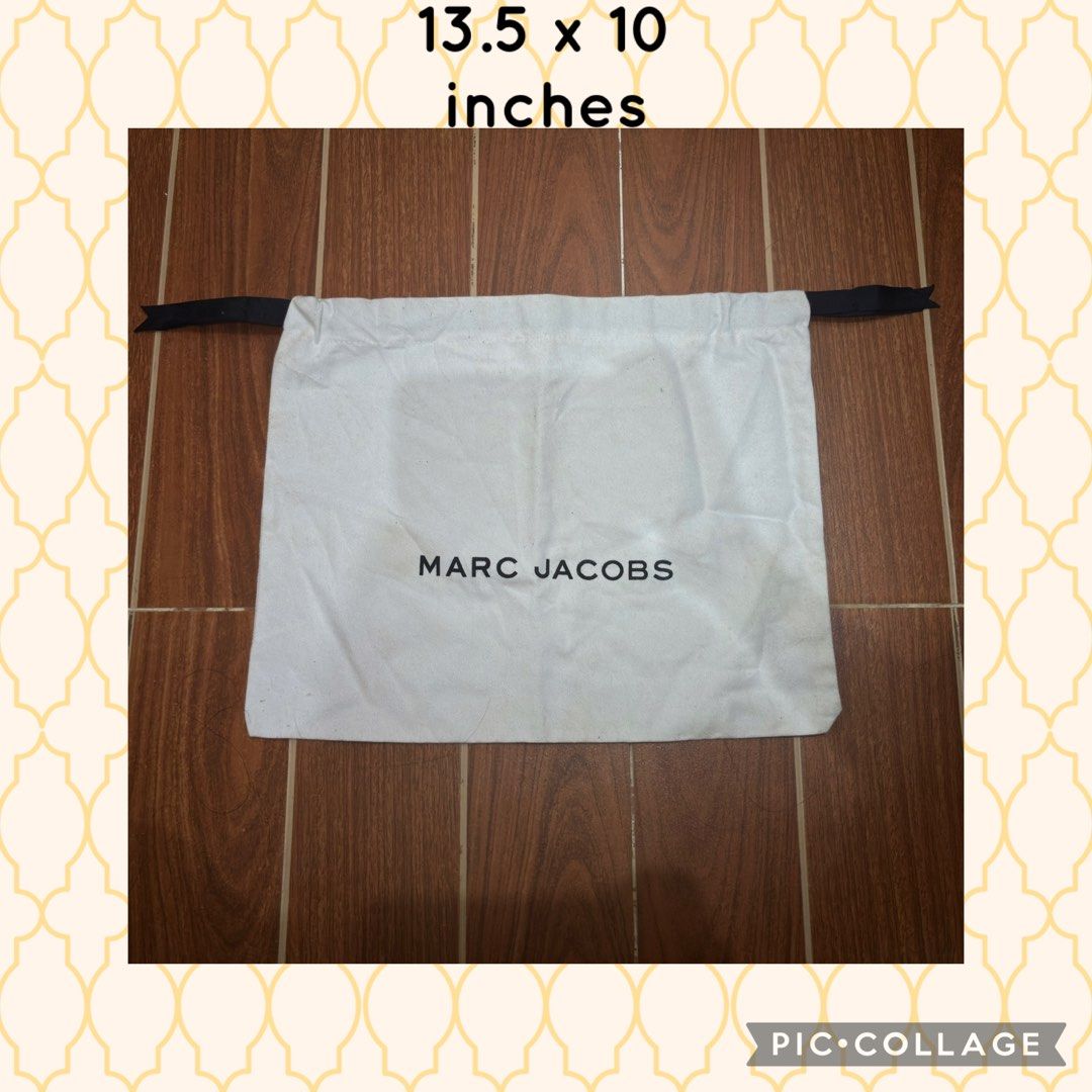 Marc Jacobs Dust Bag 13.5x10" (Category: Luxury Bags & Wallets) located in Cagayan de Oro. Submitted by legitdustbagph (Listing ID 1411969458, Image 1). Description: .