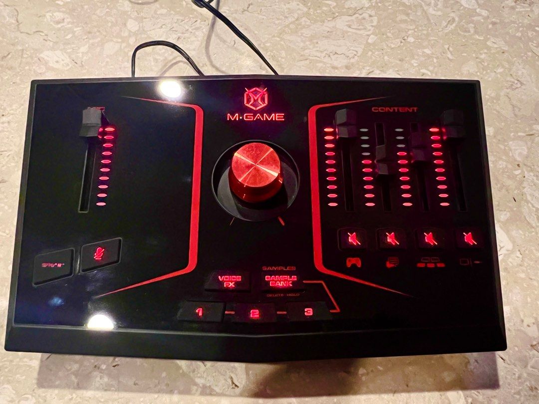 M-Audio M-Game Solo Audio Mixer interface