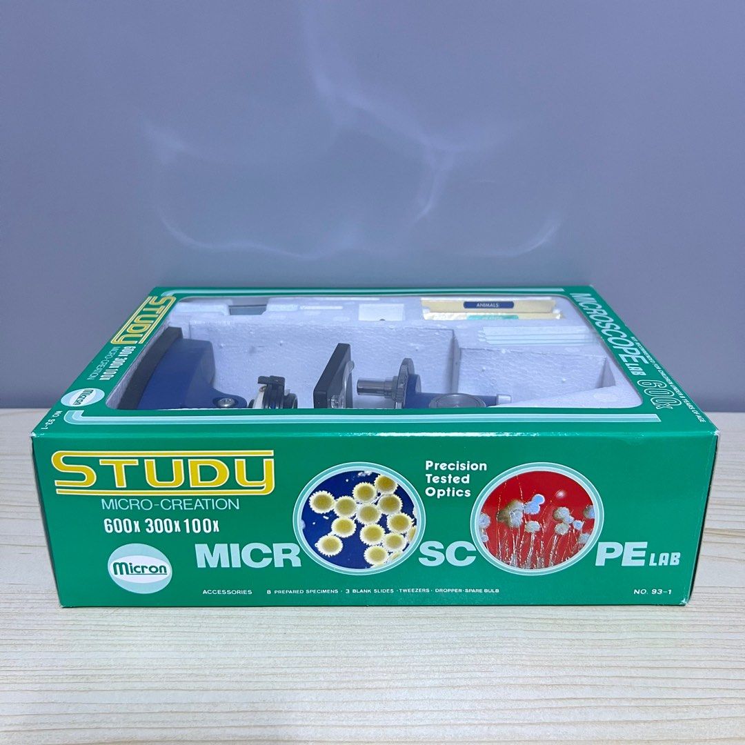 Micron STUDY Micro-Creation Microscope Lab 600x 300x 100x Magnification - Php 550 (Category: Medical Supplies & Tools) located in Davao. Submitted by pandorastoybox (Listing ID 1412113028, Image 3). Description: Micron STUDY Micro-Creation Microscope Lab 600x 300x 100x Magnification - Php 550.