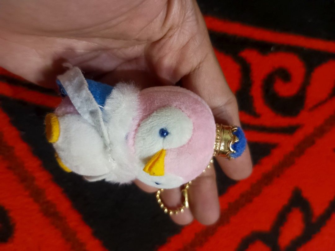 Mini Queen Penguin plush charm (Category: Plushies & Soft Toys) located in Quezon City. Submitted by markgolveo (Listing ID 1412117112, Image 3). Description: Mini Queen Penguin plush charm.
