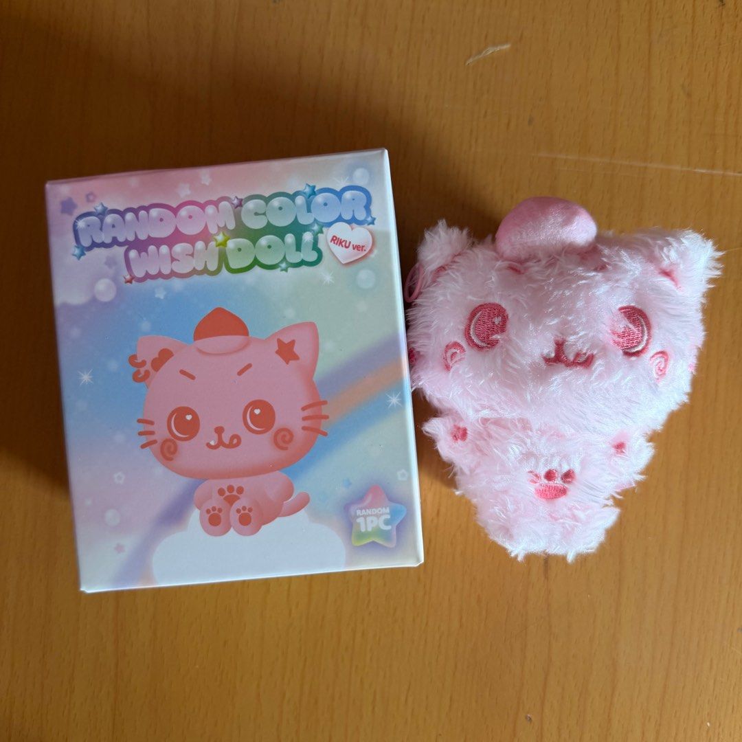 NCT WISH Wish Doll 彩娃Riku - 粉色Kuri, 興趣及遊戲, 收藏品及紀念品