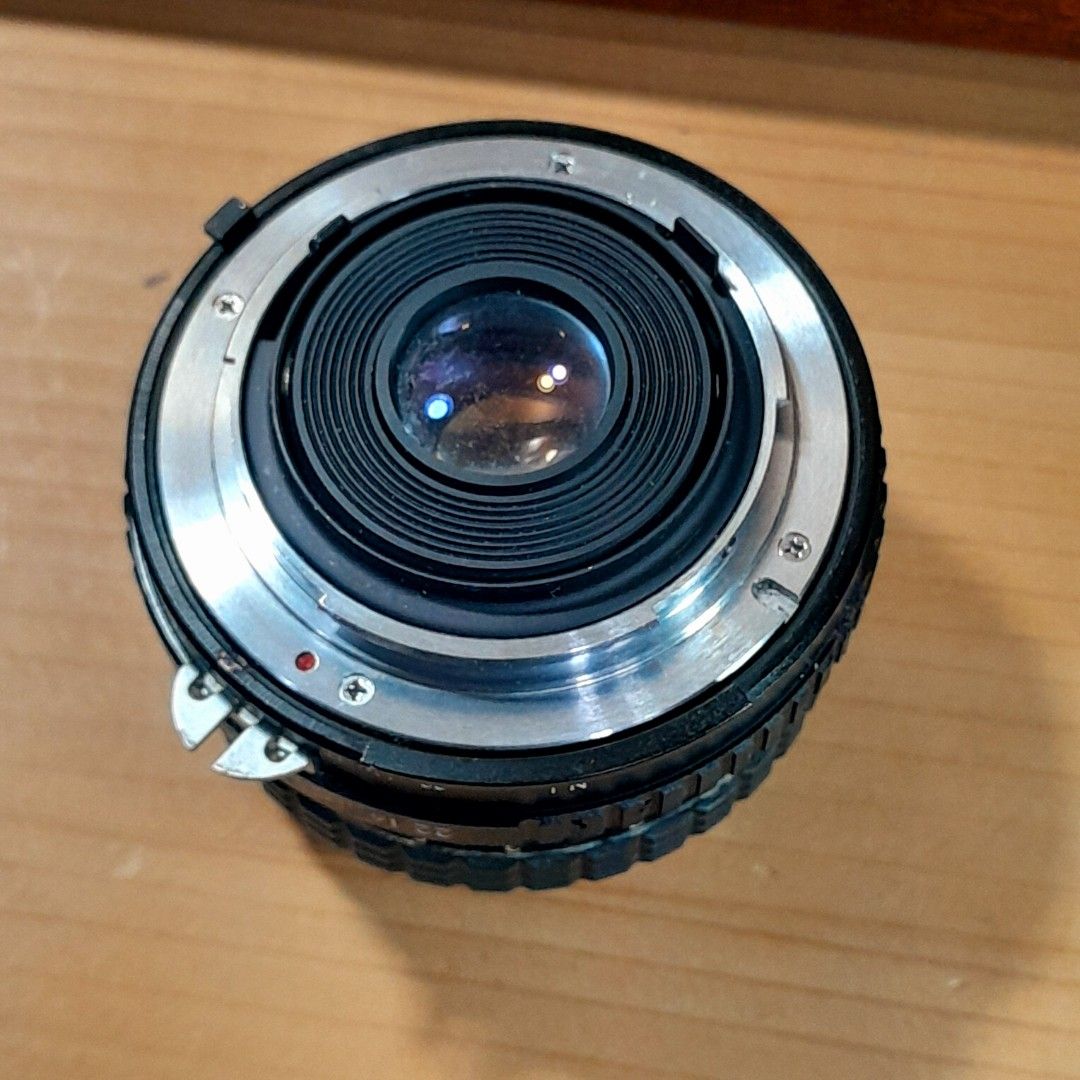 Nikon Mount 28 2.8 Marexar Japan (Category: Cameras) located in Las Pinas. Submitted by 84vintage (Listing ID 1412106005, Image 3). Description: Tested working on digital and Nikon FM2. A cost effective item if you need a fast 2.8 wide angle lens without the high price of a nikkor. Works with digital as well as Nikon Vintage Bodies such as the FE or FM or FM2. Small cosmetic issues due to age. No fungus but with minimal cleaning/coating issues at