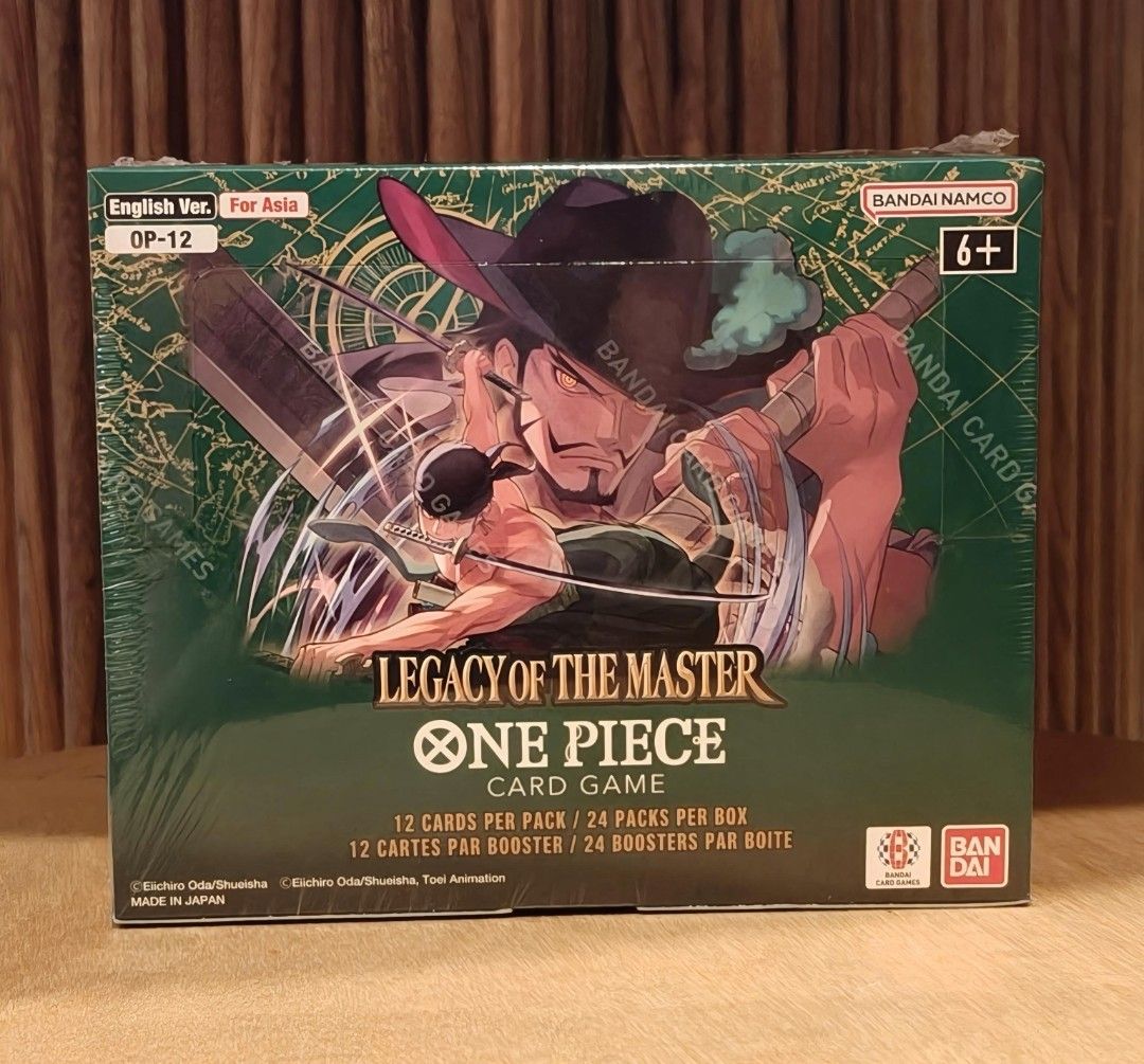 op 12 english booster box Amazon.com: One Piece: Legacy of the Master (OP-12) Booster Box : Toys &  Games