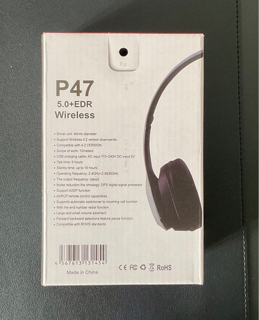 P47 Bluetooth Wireless Headphones65076147497858112