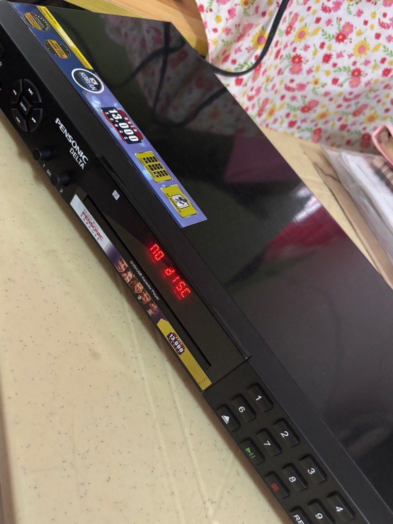 Pensonic Delta Karaoke Player with Shure Microphone (Category: Microphones) located in El Salvador. Submitted by ynamarissa71609 (Listing ID 1411971756, Image 3). Description: Pensonic Delta karaoke player with songbook, remote control, and karaoke CD + Shure Microphone. Includes AV cables. Ready to use for your karaoke sessions. Enjoy singing with friends and family with this karaoke set. NO ISSUES, good as new kase nasa box lang Comes with the 