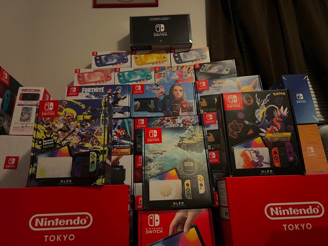 [PRE-ORDER] Nintendo Switch Lite V1 V2 OLED Limited Edition Consoles (Category: Nintendo) located in Taytay. Submitted by shendoremi (Listing ID 1411987714, Image 3). Description: [PRE-ORDER] Nintendo Switch Lite V1 V2 OLED Limited Edition Consoles pls send us your nintendo switch console pahanap/pasabuy! price: 13000php ea and up 70% DP: 9100php ea and up need 70% DP to secure your order Deadline: until stocks last items are already released ETA