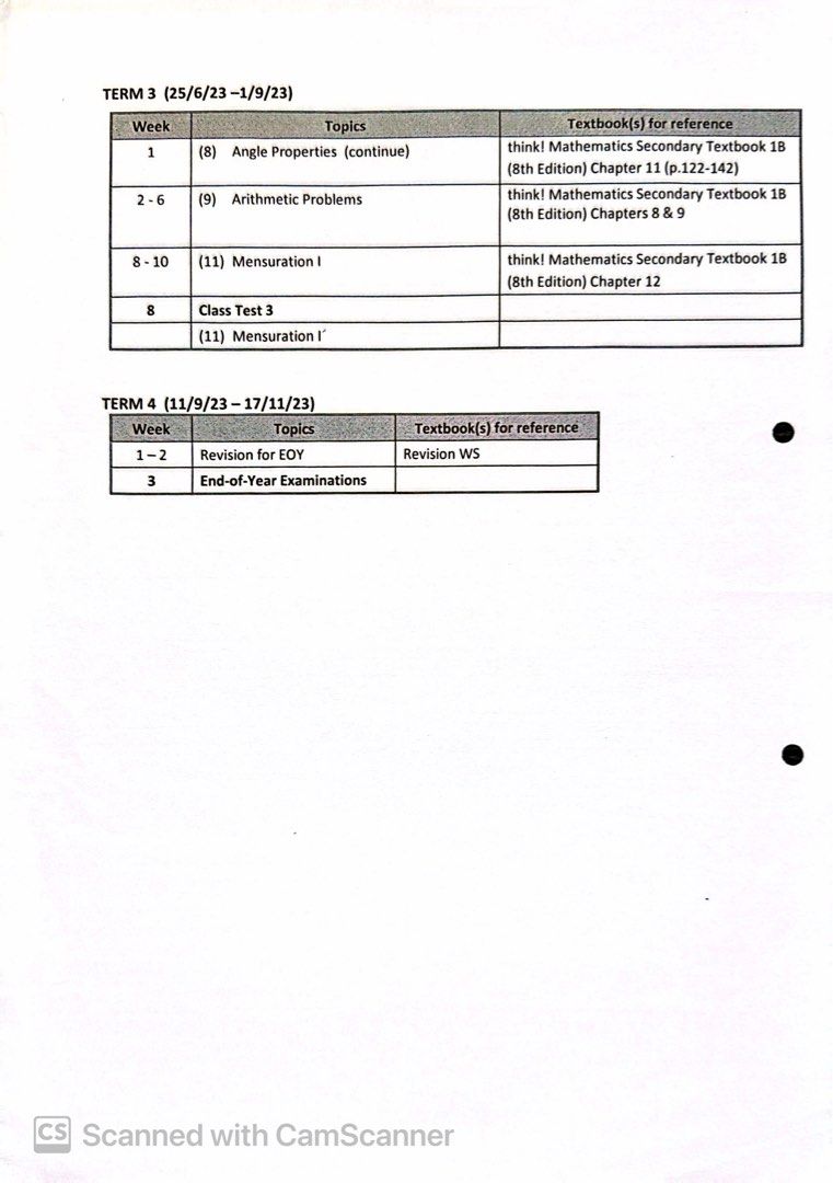 [2023 Y1 Math] Raffles Institution IP Programme 2023 Year 1 Math Notes + Worksheets + Papers ...
