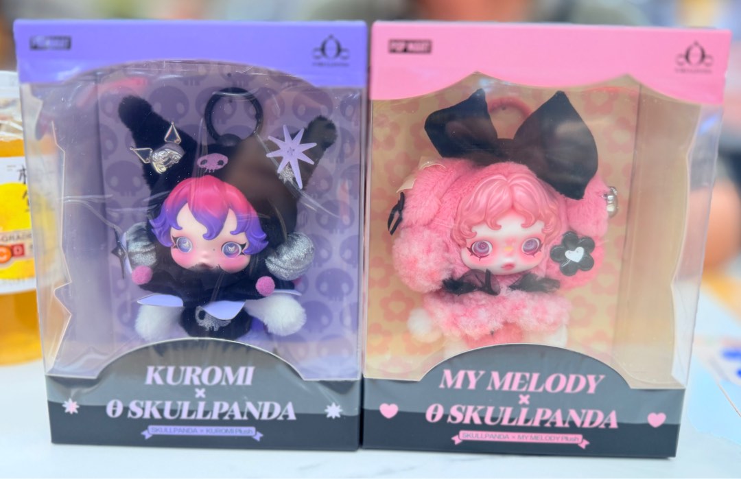 ready-stock-skullpanda-kuromi-melody-plush-hobbies-toys-toys