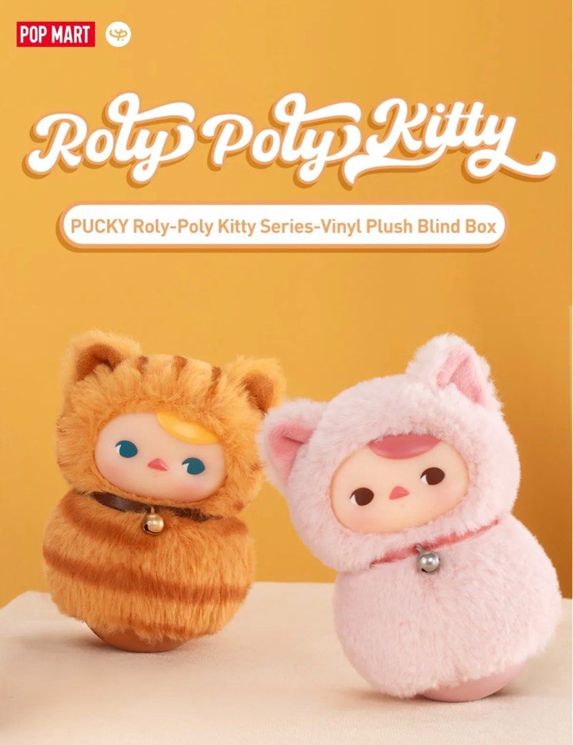 Roly Poly Kitty (Category: Designer & Blind Box Toys) located in Rizal. Submitted by decluttering.mess (Listing ID 1412031429, Image 3). Description: • Popmart • brand new, sealed foil • can choose character below SRP! • cute, for the cat lovers out there! • perfect for gift giving #popmart #rolypoly #cat #toylover #toycollector .