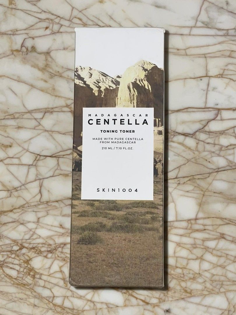 Skin1004 Centella Toning Toner 210ml (Category: Face Care) located in Bacoor. Submitted by lenaa43___ (Listing ID 1412004557, Image 1). Description: - Bought From TikTok, Never used MOP: Gcash MOD: J&T.