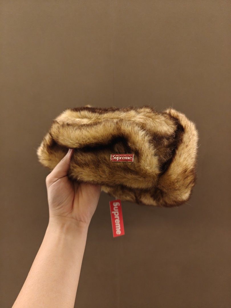Supreme Ushanka Hat Brown S/M