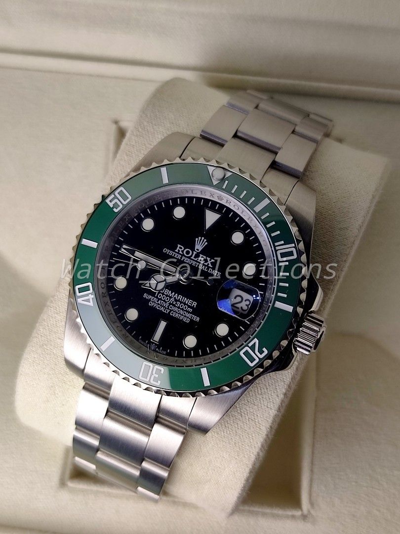 Submariner "Starbucks" (Category: Luxury Watches) located in Paranaque City. Submitted by watch_collections_22 (Listing ID 1404733881, Image 2). Description: For inquiries, send me a DM 📩 We offer meet ups, delivery and shipping nationwide. COD or COP via LBC or J&T.